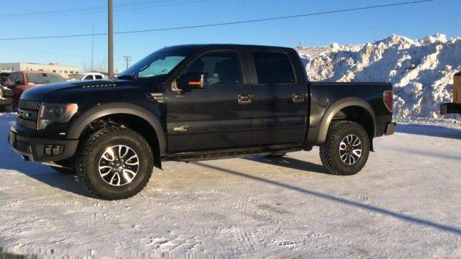 2013 ford f150 4x4 crew cab svt raptor for sale in anchorage, alaska