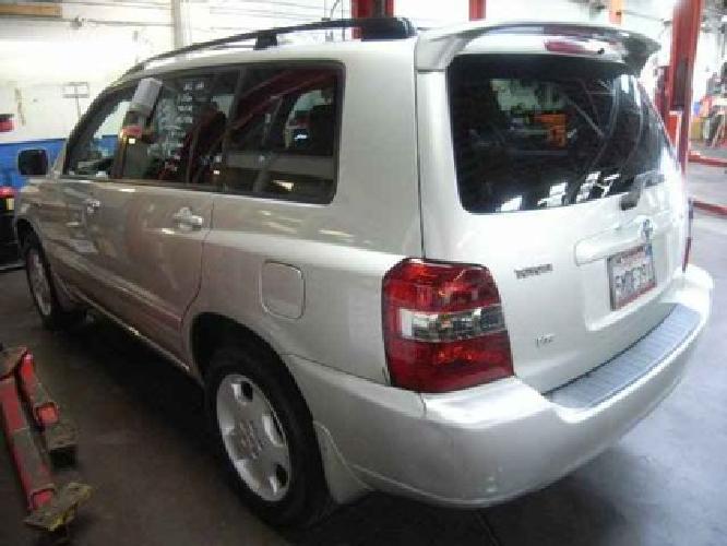 2005 toyota highlander limited v6 2wd...one owner in san rafael, ca
