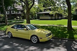 1992 volkswagen corrado slc 24v vr6 jasmine yellow k1d