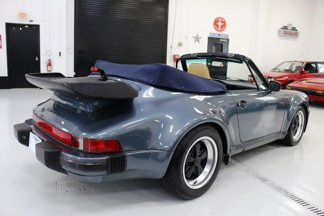 1987 porsche 911 carrera 59685 miles blue flat 6 cylinder engine 3.2l/193 manua