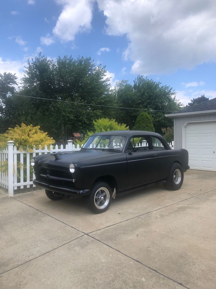 1953 willys aero sedan black rwd automatic