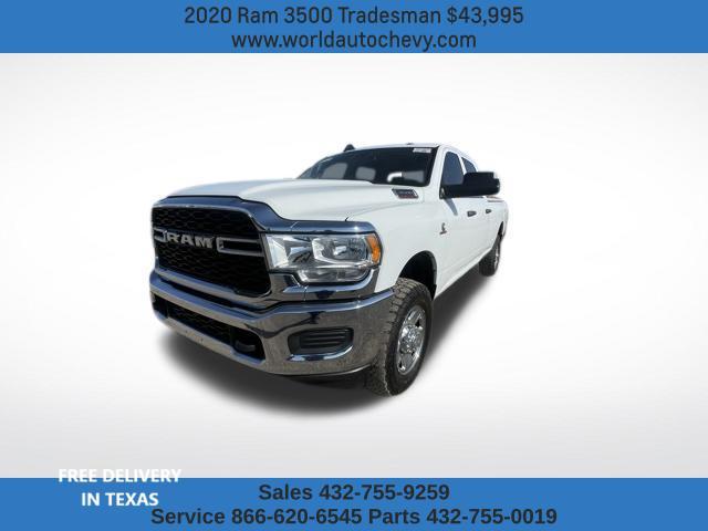 2020 ram 3500 tradesman crew cab 4x4 8' box