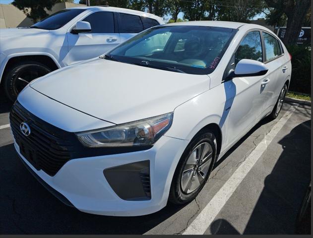 2019 hyundai ioniq hybrid blue