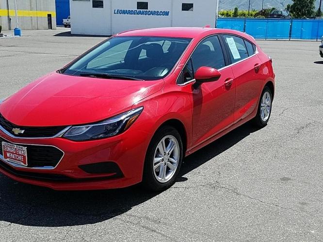used 2017 chevrolet cruze lt hatchback wenatchee, wa 98801 for sale in appleyard, washington