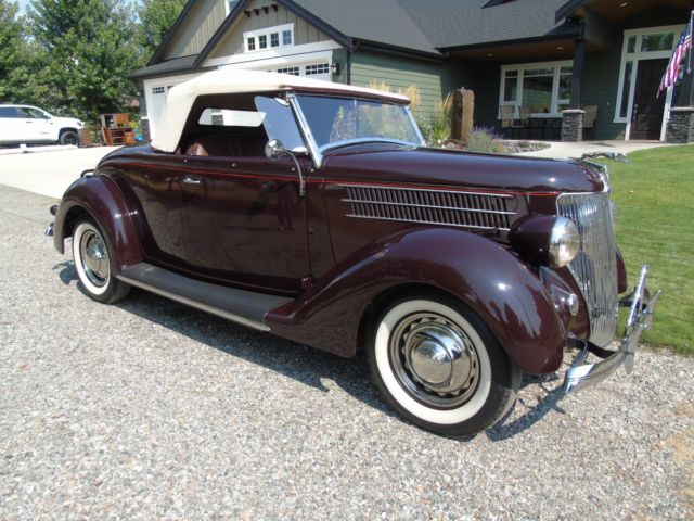 1936 ford roadster all original henry steel restored
