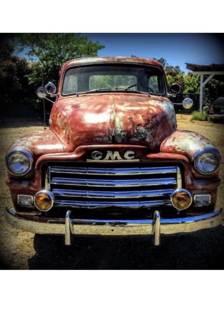 1954 gmc gentleman cab 5 window ratrod patina pickup truck