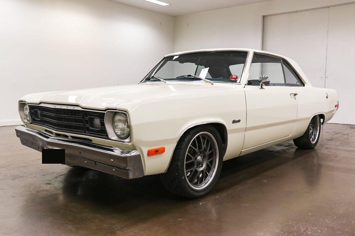 1973 plymouth scamp 82974 miles white coupe 340 v8 727 torqueflite auto