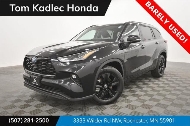 2024 toyota highlander hybrid xle