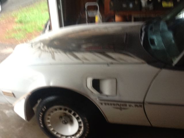 1980 pace car tran am with a extra low mile 301 motor and transmission new pic