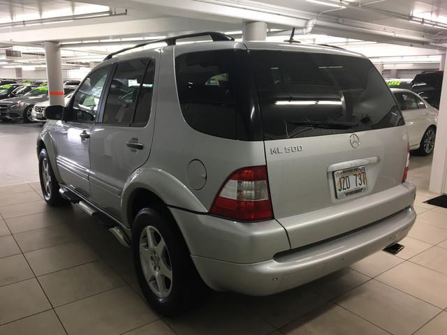 2003 mercedes-benz m-class ml 500 awd ml 500 4matic 4dr suv for sale in honolulu, hawaii