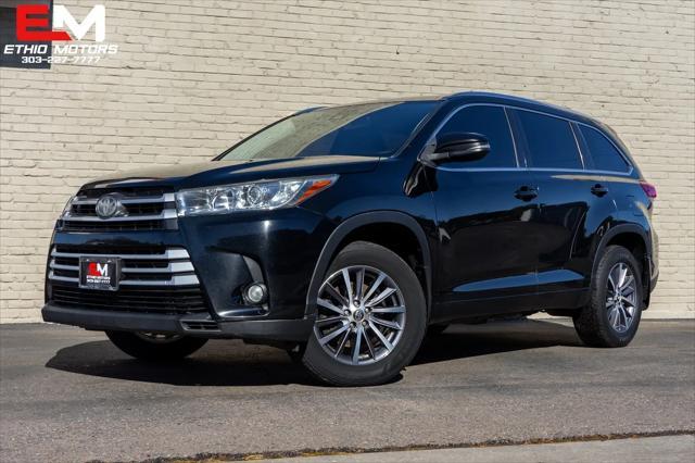 2017 toyota highlander xle