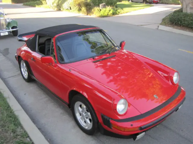 1983 porsche 911 sc cabriolet
