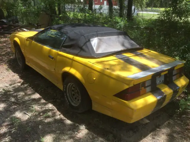 1990 chevy camaro convertible project clear new mexico title in hand no reserve