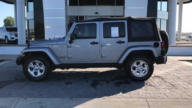used 2015 jeep wrangler 4wd unlimited sahara carroll, oh 43112 for sale in carroll, ohio