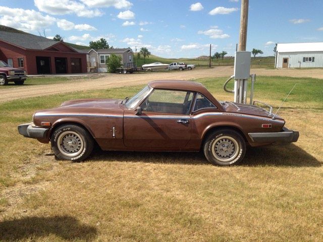 1980 triumph spitfire 1500 coupe/convertible british sports