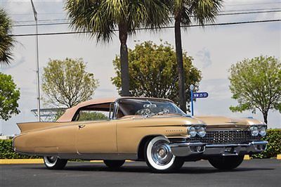 1960 cadillac eldorado biarritz conv,factory a/c,ls3 430hp v8,restomod,frame off