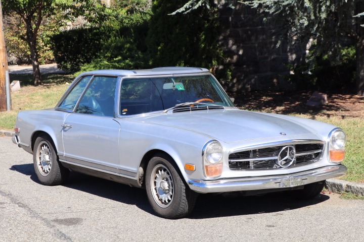 1969 mercedes-benz 280sl 0 silver