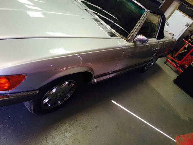 mercedes 350sl completely restored