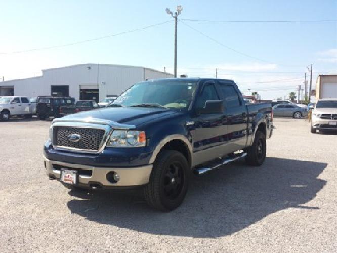 2008 ford f-150 lariat navigation 4x4 crew cab short bed truck for sale in victo in victoria, tx