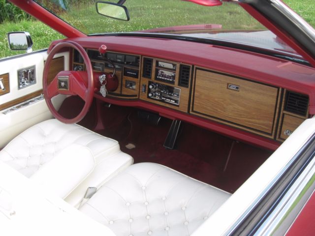 1984 cadillac eldorado biarritz convertible only 33,635 miles