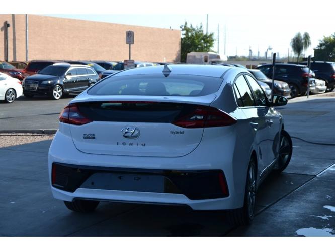 used 2018 hyundai ioniq hybrid limited w/ ultimate pkg tempe, az 85281 for sale in tempe, arizona