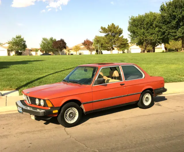 no reserv 1982 bmw 320i sunroof coupe 5 speed numbers matching daily driver runs