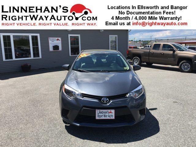 2014 toyota corolla l l 4dr sedan 4a for sale in ellsworth, maine