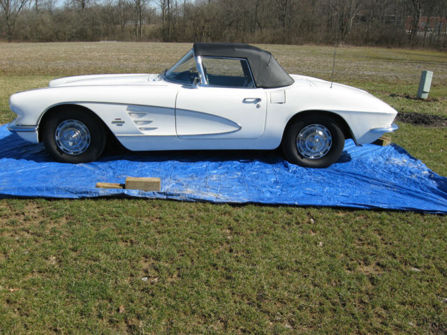 1961 corvette numbers matching frame off restoration