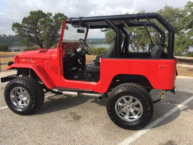 1973 toyota fj4 frame off restamod