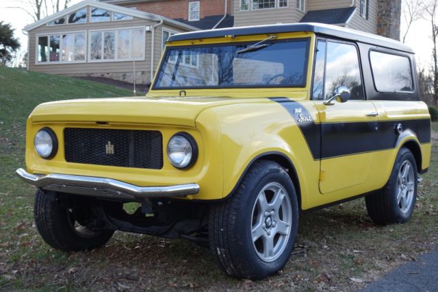 1963 international scout restomod, corvette lt1 w/ 6-speed manual, just finished