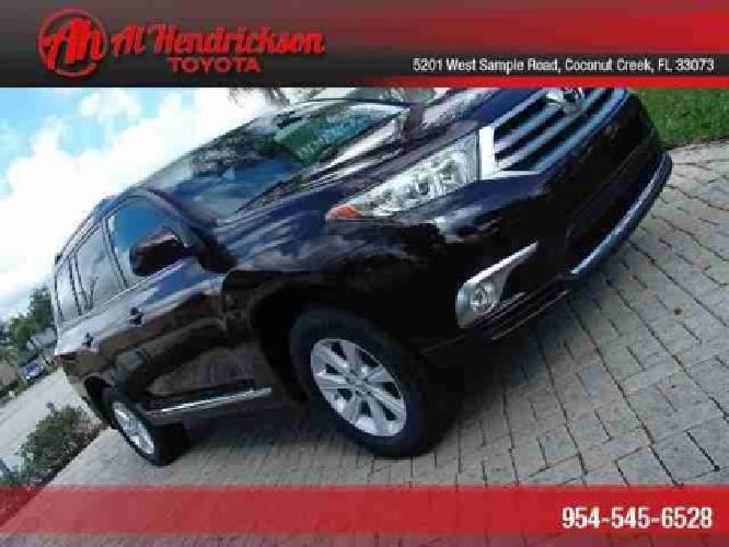 2012 toyota highlander in coconut creek, fl