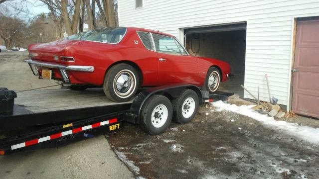 studebaker avanti / 1963 sr ii / supercharged / first year