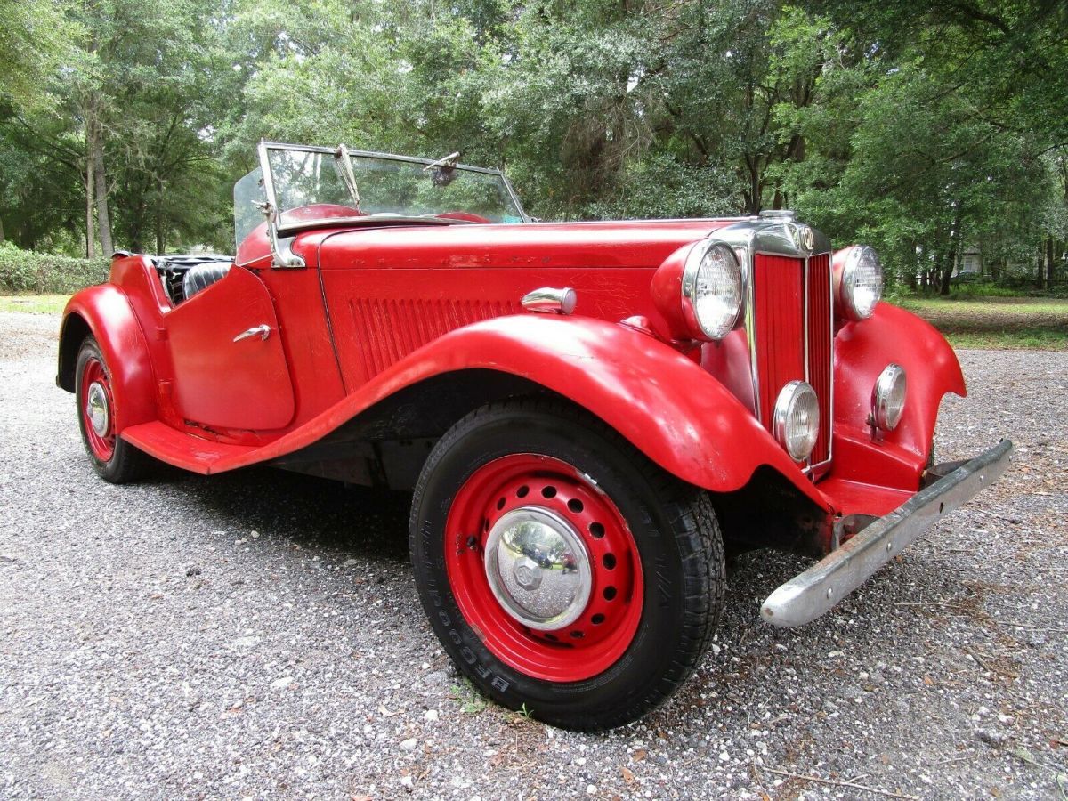 1953 mg td convertible garage barn find no reserve not mgb mga