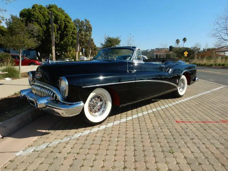 1953 buick skylark convertible restored rare factory black car