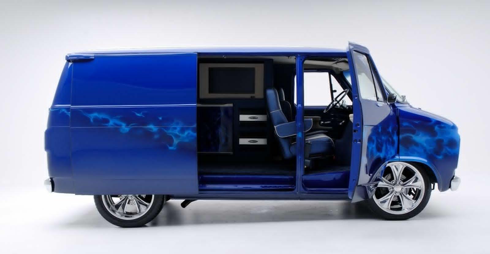 1976 chevrolet van - overhaulin - chip foose designed