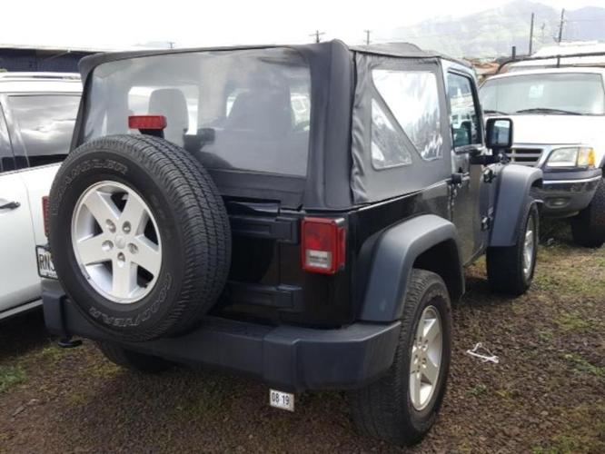 2011 jeep wrangler sport 4x4 sport 2dr suv for sale in lihue, hawaii