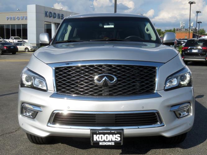 used 2016 infiniti qx80 4wd baltimore, md 21244 for sale in baltimore, maryland