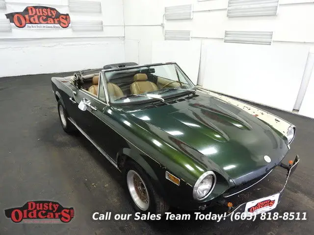 1975 green runs yard drives body int good 1.8l i4 5 spd!