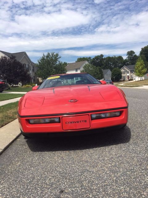 1990 corvette, 29000 low miles, no reserve !!! high bid wins !!!