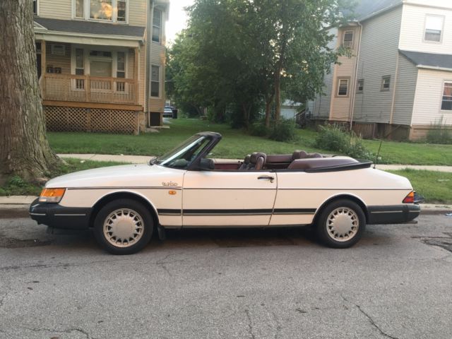 classic 1988 saab 900 turbo convertible one owner