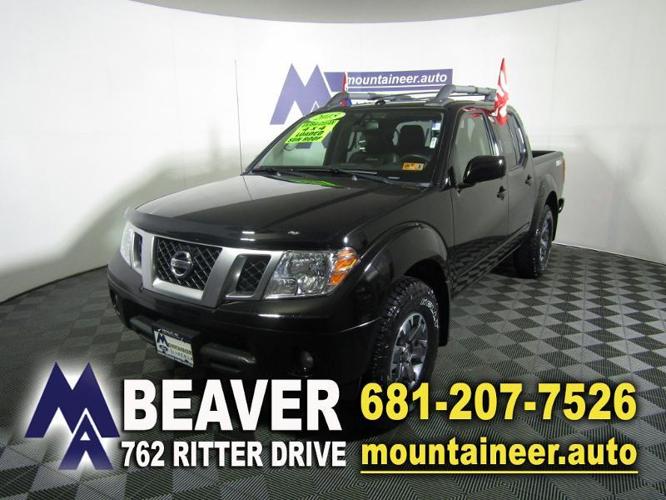 2015 nissan frontier pro-4x 4x4 pro-4x 4dr crew cab 5 ft. sb pickup 6m for sale in beckley, west virginia
