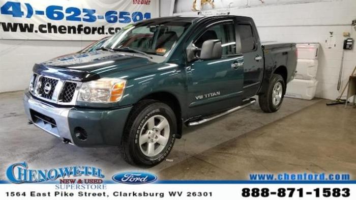2006 nissan titan xe ffv xe ffv 4dr crew cab 4wd sb for sale in clarksburg, west virginia