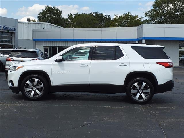 2021 chevrolet traverse lt leather