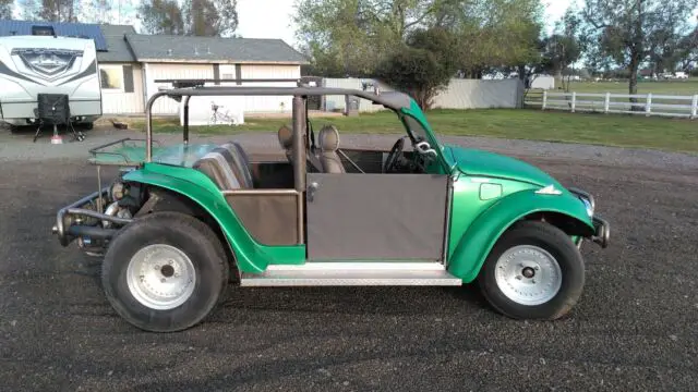 1971 volkswagen dune buggy baja bug green rwd manual bug