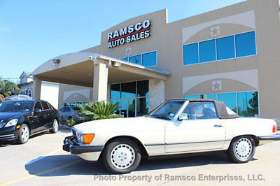 1986 mercedes-benz sl 560 roadster v8 65k miles only mint cond. & free shipping