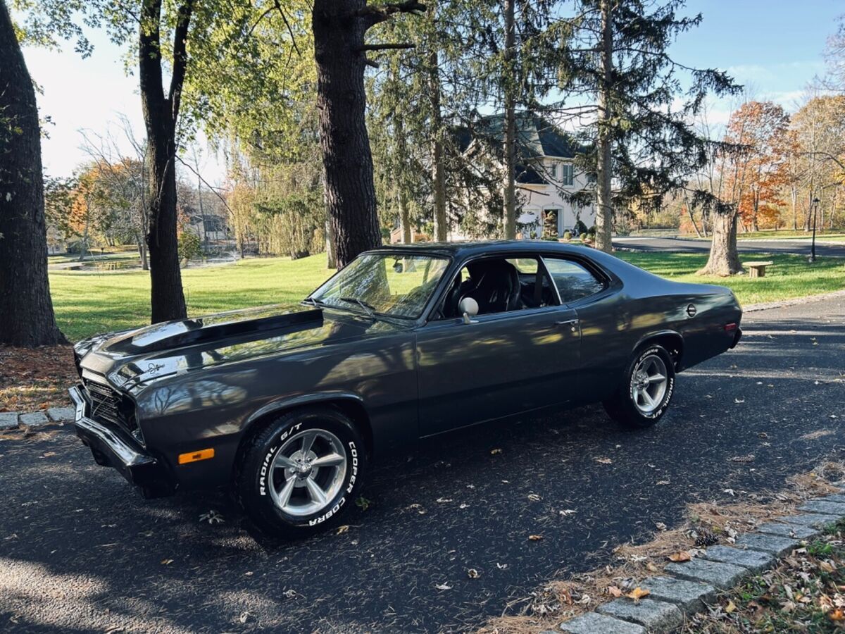 1973 plymouth duster 340 5.6l 318/340 low reserve restored
