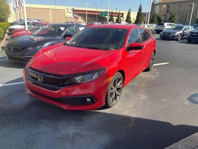 2020 honda civic sedan sport in dayton, ohio