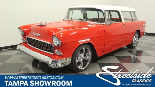 1955 chevrolet nomad station wagon 350 v8 4 speed manual classic vintage collec