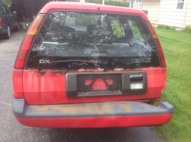 1992 toyota corolla dlx all trac wagon 5-door 1.6l