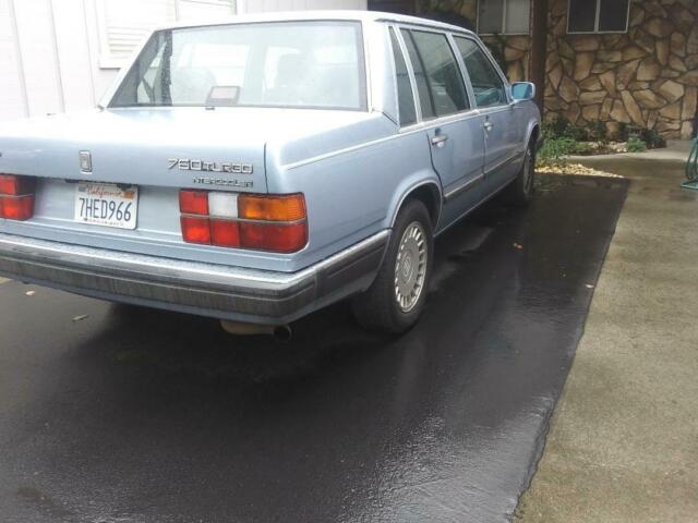 1989 volvo 760 turbo charged with intercooler automatic